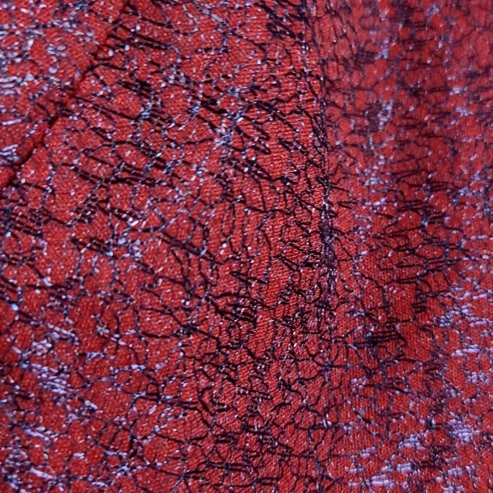 Kay Unger burgundy strapless dress - Picture 5 of 6